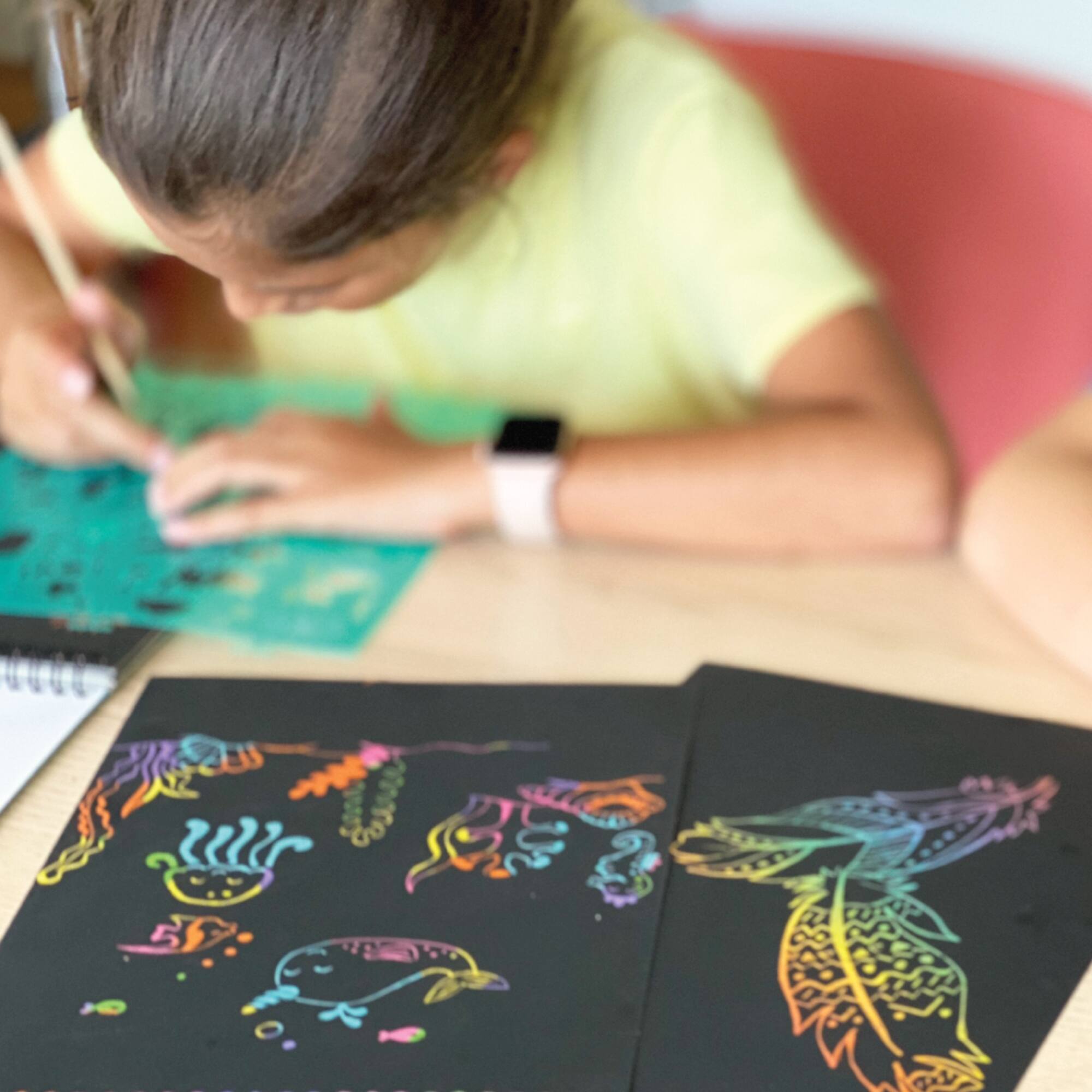 The Bubble Factory Spiral Bound Scratchpad Set